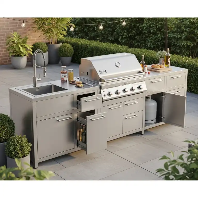 Außenküche Edelstahl Set: Die 7 besten Komplettlösungen für Ihre Traumküche im Freien