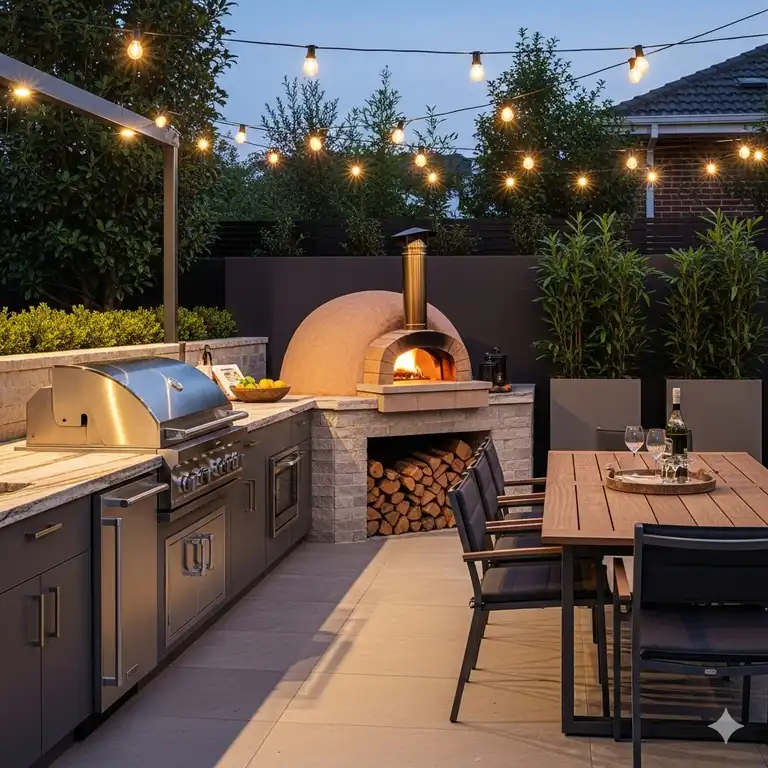 Außenküche mit Pizzaofen planen: Die 7 besten Komplettlösungen für 2025