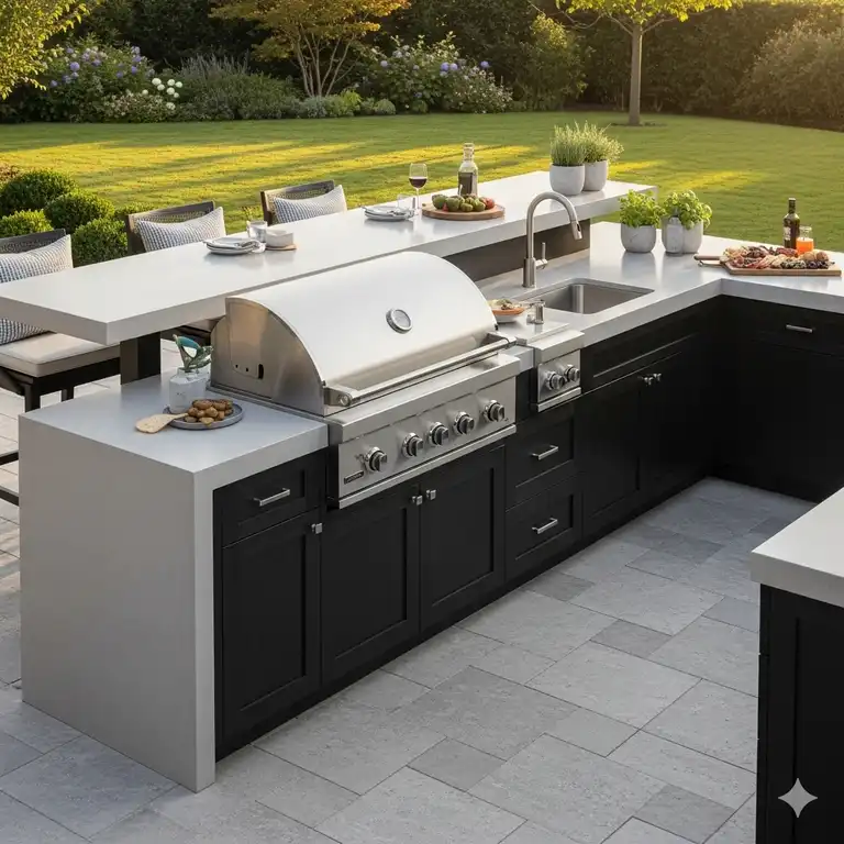 Einbau Gasgrill Außenküche: Der ultimative Ratgeber für perfektes Outdoor-Cooking 2025