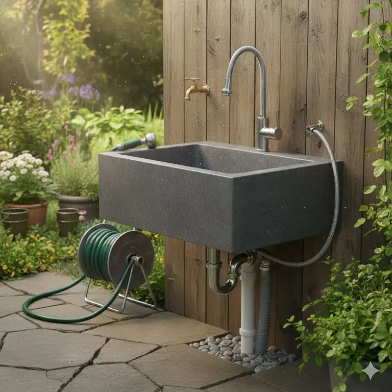 Garten Spülbecken Anschluss Wasser: 7 Beste Lösungen 2025