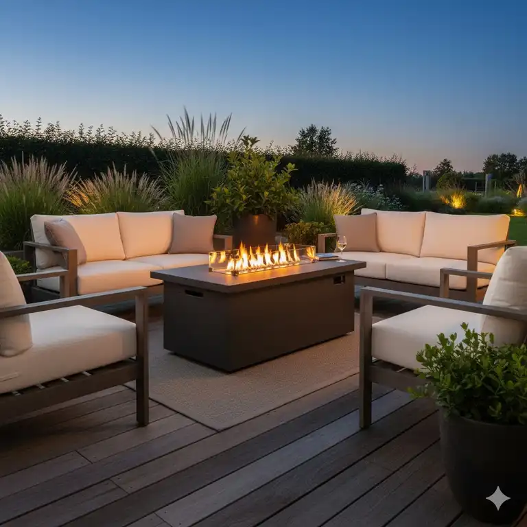 Gas Feuerstelle Tisch Terrasse: Die 7 besten Modelle 2025