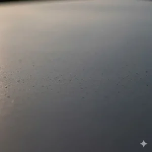 Nahaufnahme der feingeschliffenen Textur einer robusten arbeitsplatte beton außenküche.