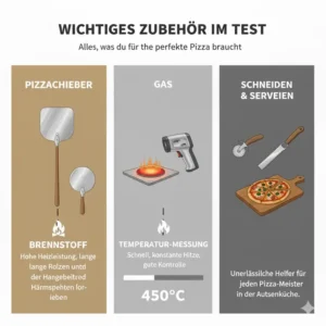 Wichtiges Zubehör für den Pizzaofen in der Außenküche – Test und Empfehlungen.