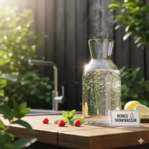 Klares, sicheres Trinkwasser nach der Reinigung: wasserfilter außenküche kaufen