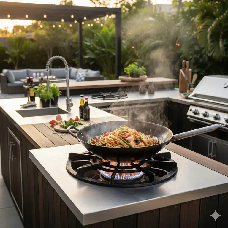 Wok Brenner Außenküche Gas: Der Ultimative Leitfaden 2026 für Experten & Enthusiasten