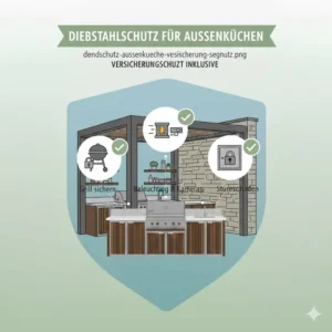 Einbruchschutz und außenküche versicherung tipps zur Sicherung von Inventar.