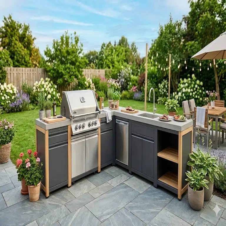 Außenküche ohne fundament aufbauen: 7 Profi-Lösungen für 2026!