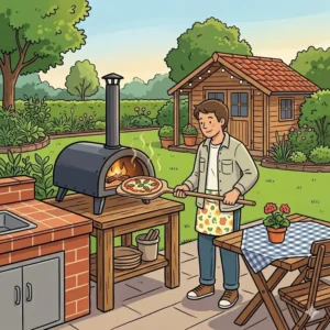 Tipps für den pizzaofen für anfänger outdoor: Kontrolle der Temperatur.
