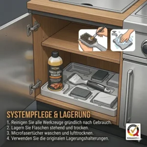 Tipps zur richtigen Lagerung und Pflege für das grill reinigungssystem außenküche.