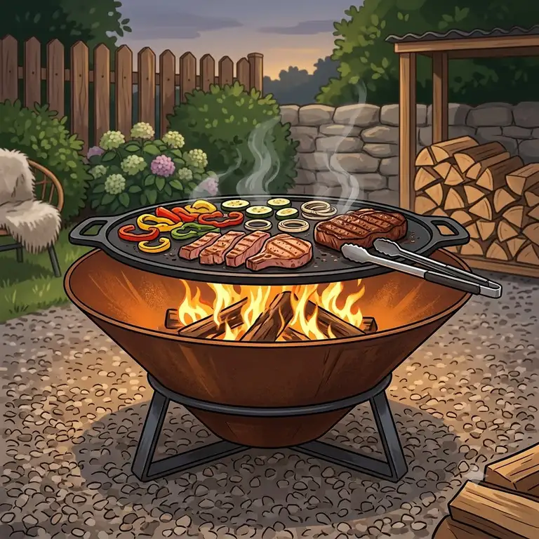 5 Beste feuerschale mit kochplatte: Outdoor-Grillen 2026 – Die Top-Modelle für Perfekte Grillabende